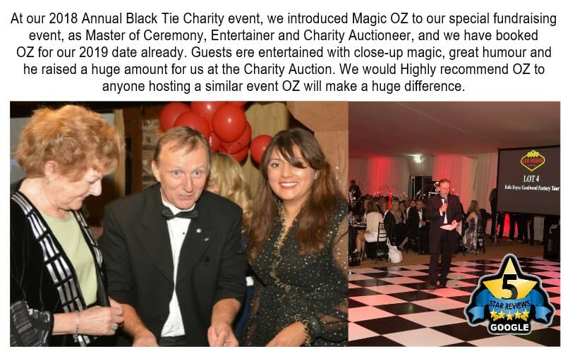 The fun Auctioneer Charity auctioneer OZ