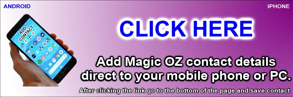 Contact Magic OZ Magician